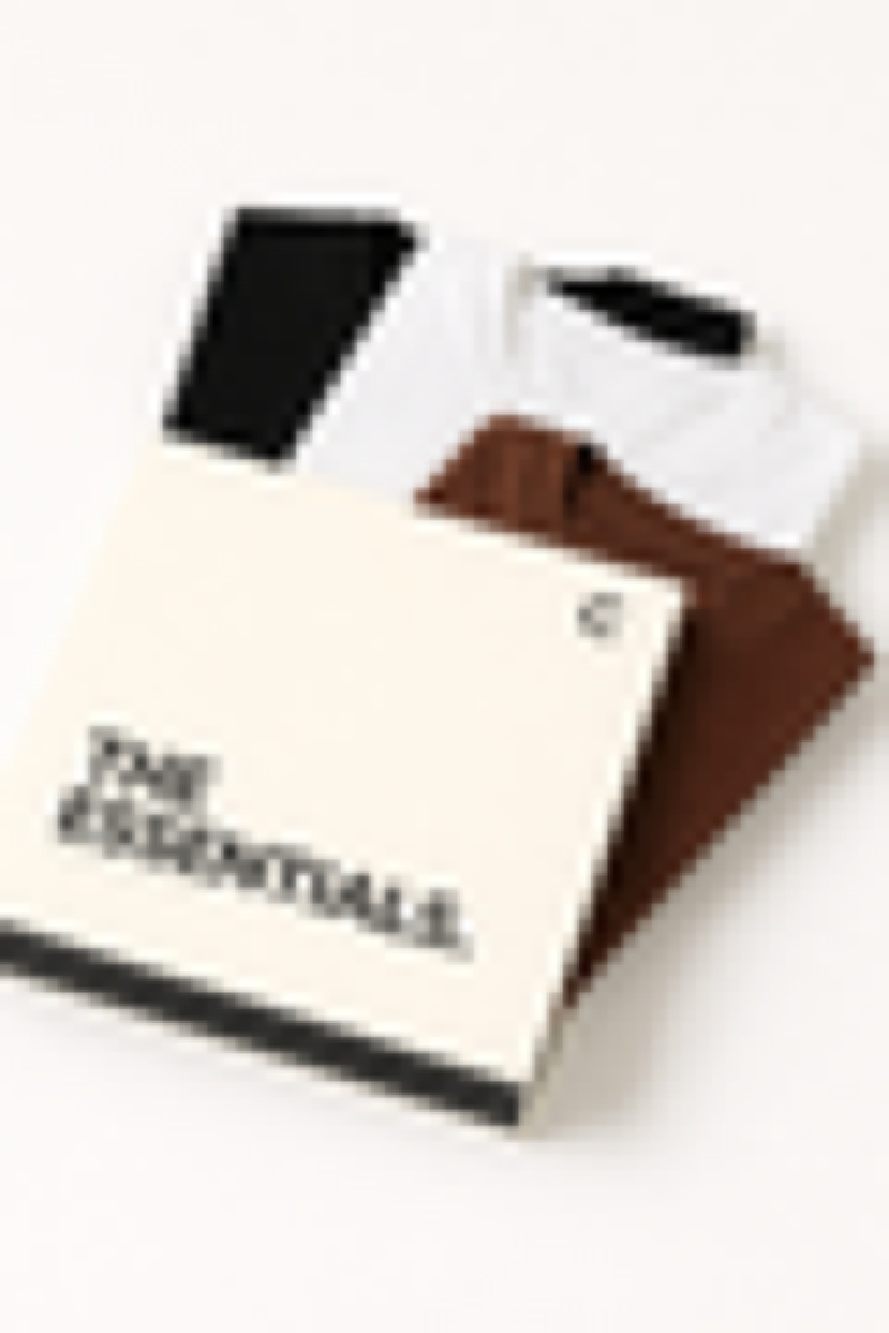 Kit 3 T-Shirts Essenciais em Algodão